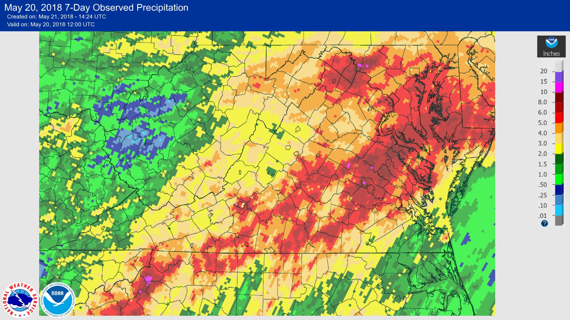 7-day rainfall ending May 20